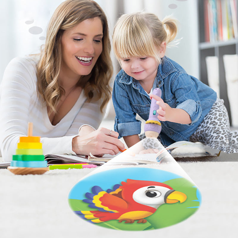 Kletshuts™ FlashlightProjector : Projecteur De Lumière Magique Pour Les Enfants
