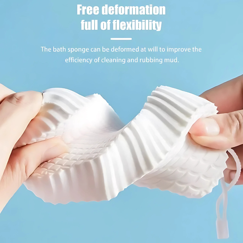 ExfoliatingSponge 1+1 GRATUIT - Doux Corps Exfoliant Éponge Douche Gomme Exfoliante