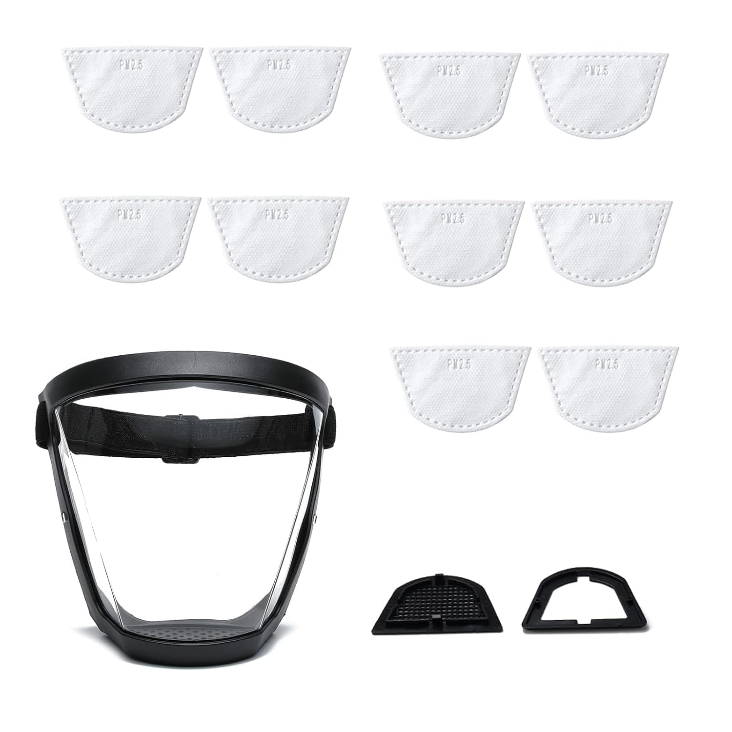 MaskFilter - Extérieur Et Intérieur Plein Visage Protecteur Industriel Masque Filtre