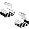 GlideHold® ClosetRing 10+10 GRATUITS : Anneau Ouvert Cintre Pour Placard Peu Encombrant