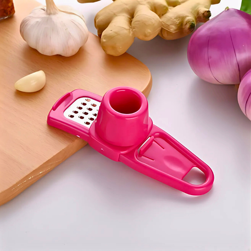 Globetrek° GarlicGrinder 1+1 GRATUIT: Rapide Écraser Ail Manuel Broyeur Outil