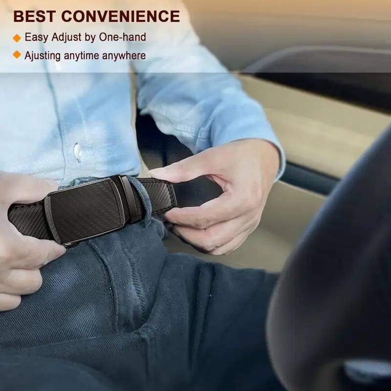 Icone™ ClassicBelt 1+1 GRATUIT: Confortable Classique Ajustable Ceinture Boucle Pour Hommes
