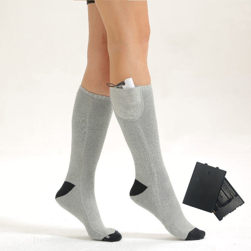 Happy™ HeatedSocks - Chaussettes Chauffantes Unisexes À Température Réglable