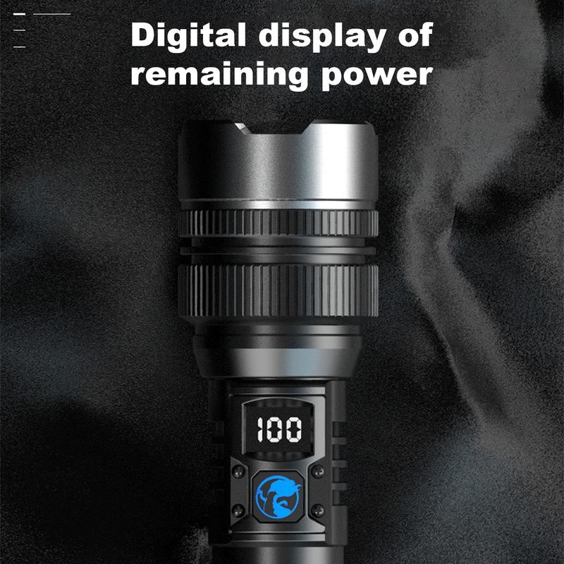 Ledsen™ AdjustableFlashlight: Lampe De Poche Rechargeable Ultra-Lumineuse Avec Faisceau Réglable