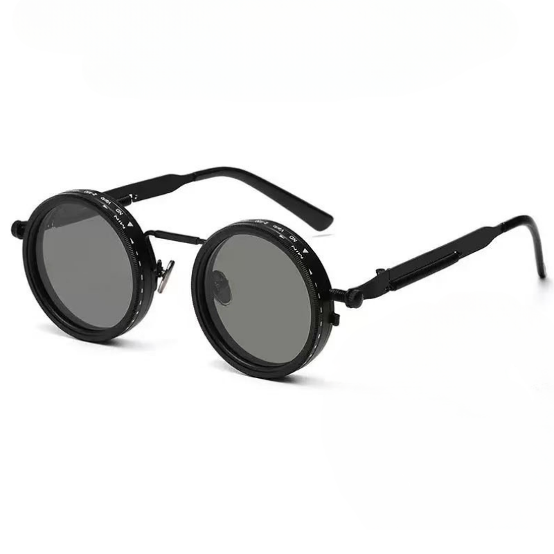 AdjustableSunglass: De Lumière Vive A Faible Luminosité Ajustable Dimming Lunettes De Soleil Avec Cas