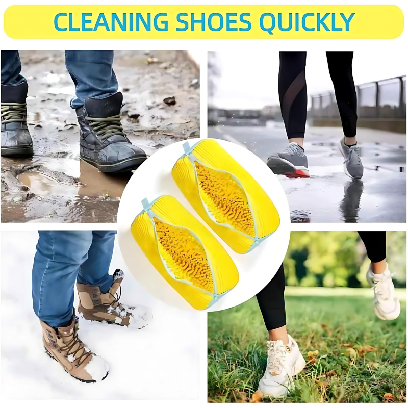 Cleaner Pro° ShoeBag 1+1 GRATUIT: Doux Chaussures Lavage Sac Et Machine Protection