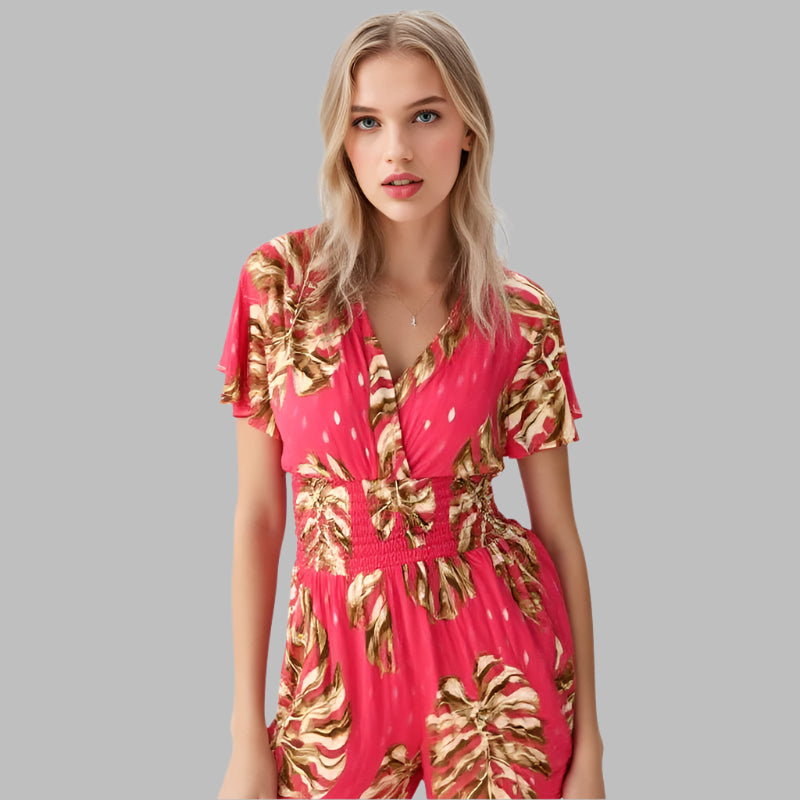 Icone™ ComfyJumpsuit: Toute La Journée Confort Coupe Décontractée Décontracté Combinaison Courte