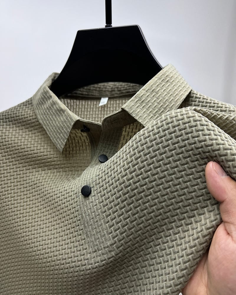 Icone™ BreathableShirt 1+1 GRATUIT : Chemise À Manches Courtes Élégante Et Respirante Pour Homme