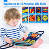 Kletshuts™ BusyBoard: Sensoriel Compétences Motrices Fines Montessori Éducatif Tableau D'Activités