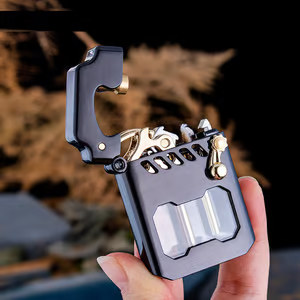 PowerLighter - Design Moderne Et Puissant Briquet Métallique Résistant Au Vent