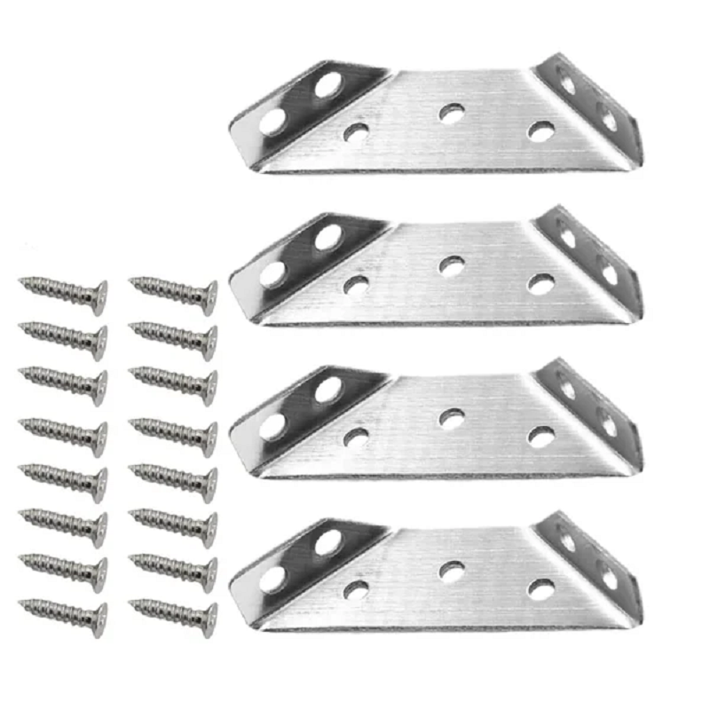 CornerConnector - Acier Inoxydable Meubles Raccord D'Angle