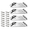 CornerConnector - Acier Inoxydable Meubles Raccord D'Angle