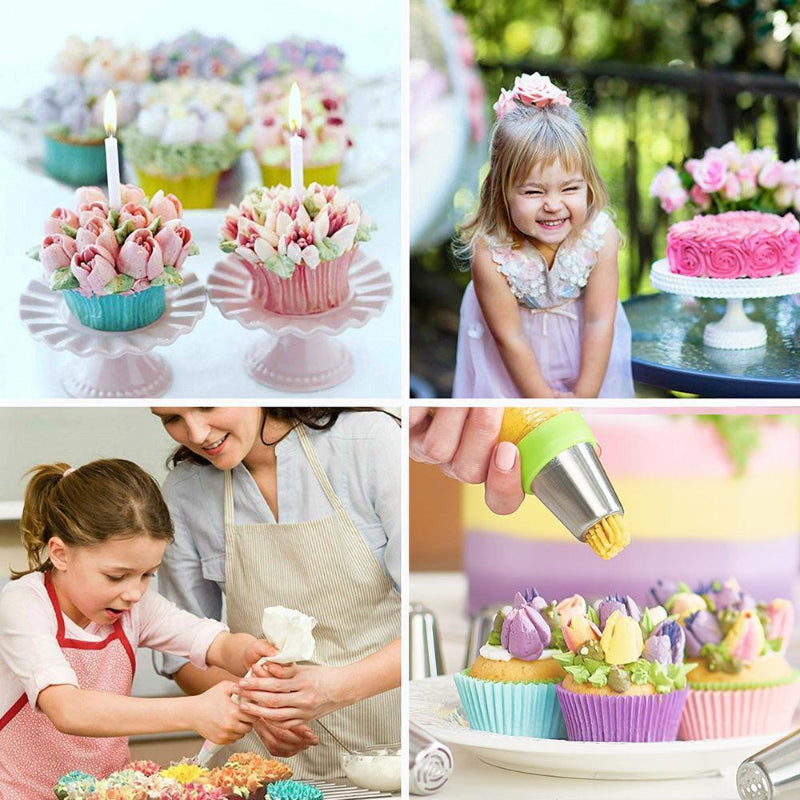 Globetrek° PipingTip: Acier Inoxydable Gâteau Et Pâtisserie Décoration Piping Conseil Ensemble