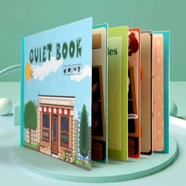 Kletshuts™ BusyBook: Livre Éducatif Livre D'Activités Pour Enfants