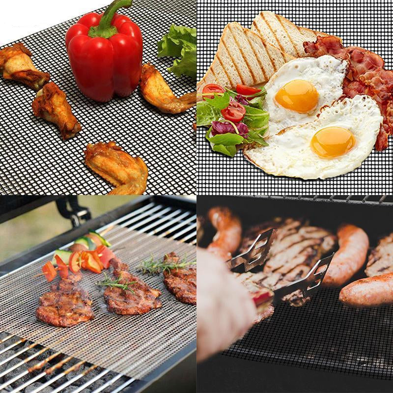Globetrek° GrillNet: Grille De BBQ Réutilisable, Résistante A La Chaleur Et Antiadhésive Net