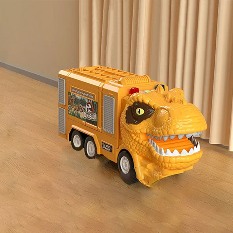 Kletshuts™ DinoTruck: Camion Dinosaure Jouet Coffret Avec Lumières Et Musique