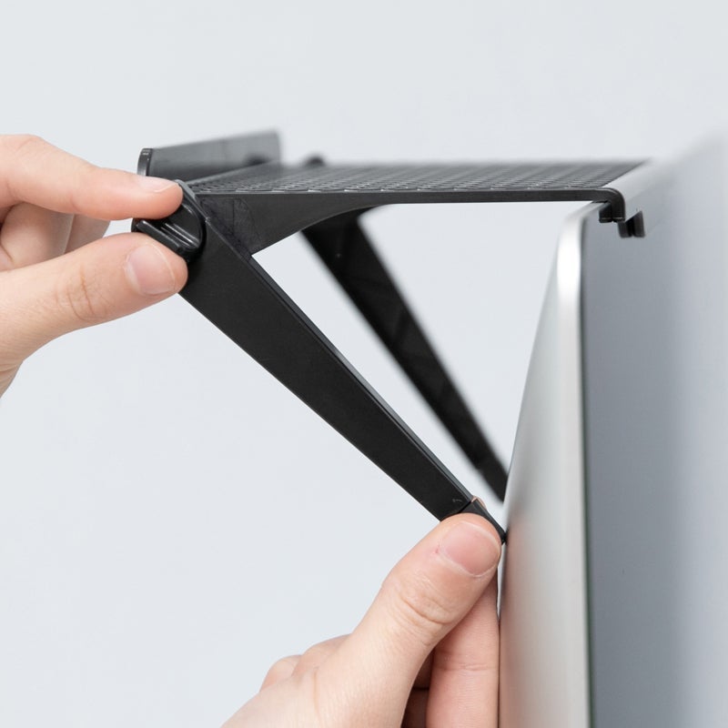GlideHold® TopShelf: Écran Multifonctionnel Étagère Supérieure Rangement