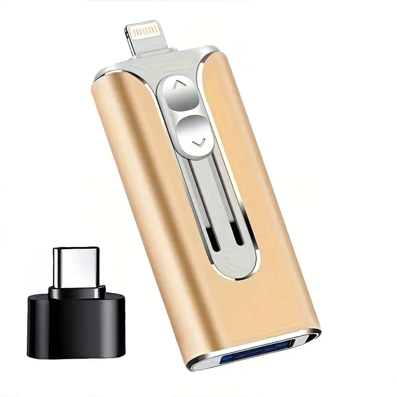 USBDrive - Clé USB 4‑En‑1 Compacte Et Durable Multi‑Appareil