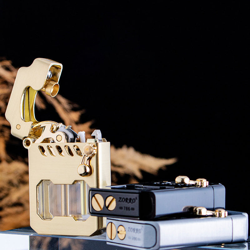 PowerLighter - Design Moderne Et Puissant Briquet Métallique Résistant Au Vent
