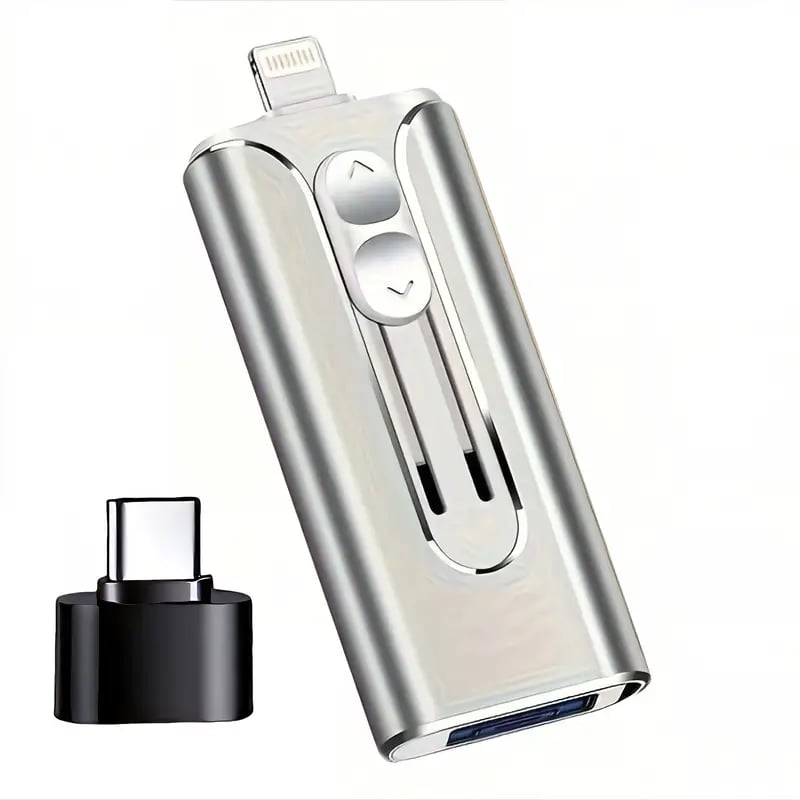 USBDrive - Clé USB 4‑En‑1 Compacte Et Durable Multi‑Appareil