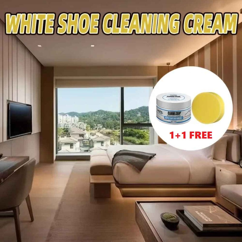 ShoeShine 1+1 GRATUIT - Crème Blanchissante Et Détachante Pour Chaussures