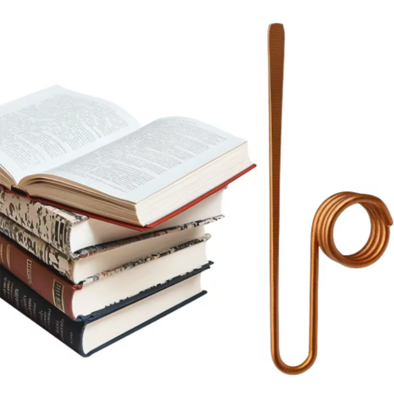 GlideHold® BookHolder: Prise Sécurisée Marque Page Confortable Et Support De Livre