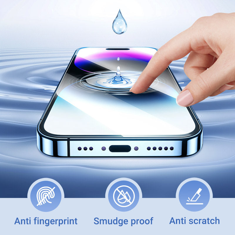 ScreenProtect 1+1 GRATUIT: iPhone Verre Trempé Protecteur D'Écran HD
