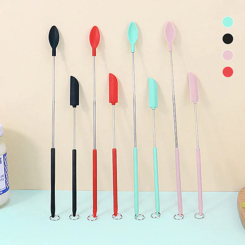 Globetrek° MiniSpatula - Mini Silicone Télescopique Spatule
