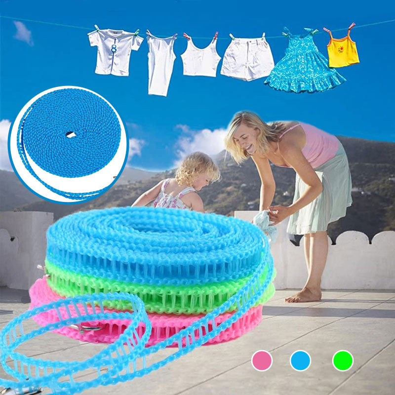 GlideHold® HangingLine - 5M Corde Suspendue Pour Sécher Les Vêtements