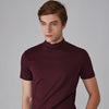 Icone™ FitShirt 1+1 GRATUIT: Des Hommes Slim Fit Elevé Cou Décontracté Chemise