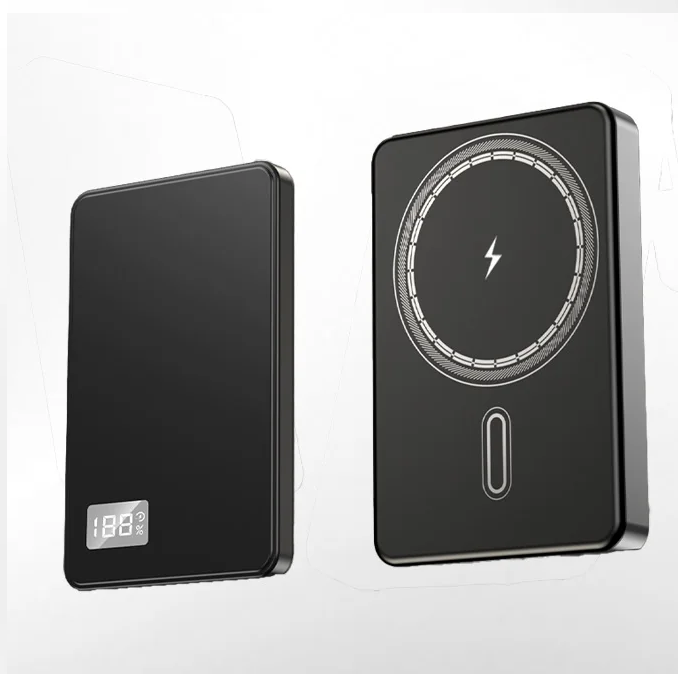 MagneticCharger - Chargeur Magnétique Rapide 3 En 1 Et Batterie Externe Portable
