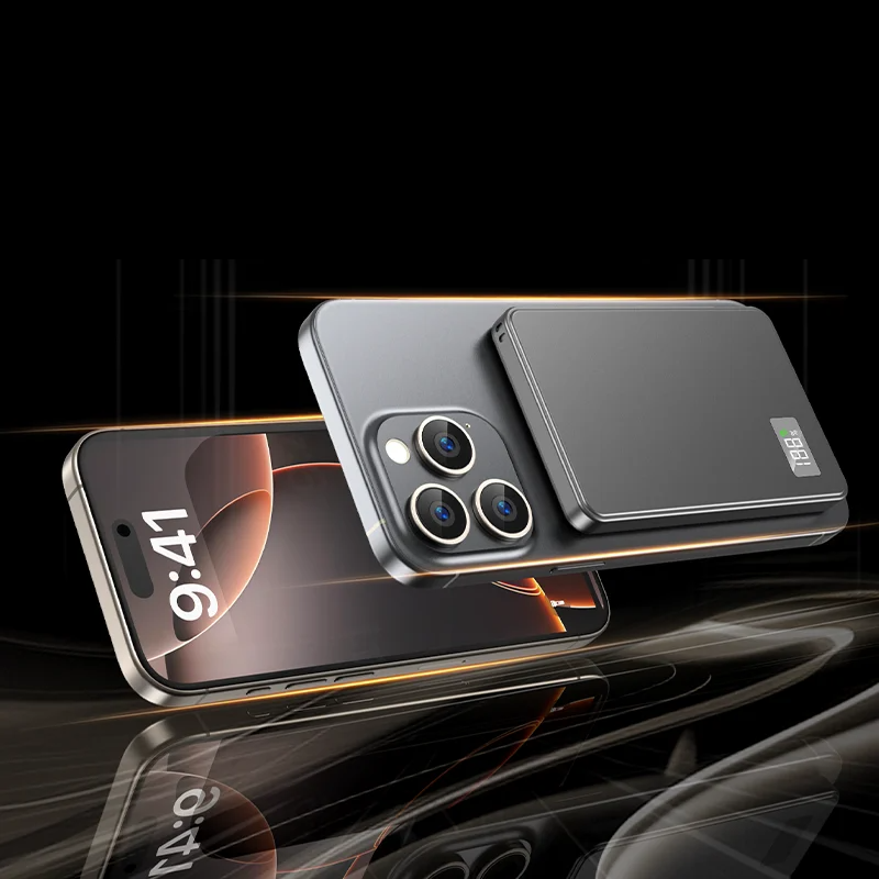 MagneticCharger - Chargeur Magnétique Rapide 3 En 1 Et Batterie Externe Portable