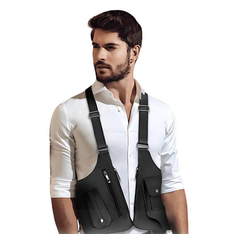 Icone™ SafetyBag: Sécuriser Croix Epaule Sécurité Sac Pour Les Hommes Et Les Femmes