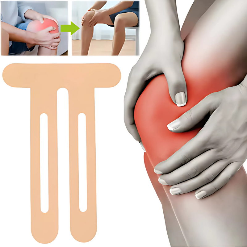 KneeTape: Sécurité Soutien Et Confort Etirables Genou Ruban