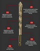 DrillBit: Multifonctionnel Haute Performance Tranchant Et Durable Ensemble De Forets