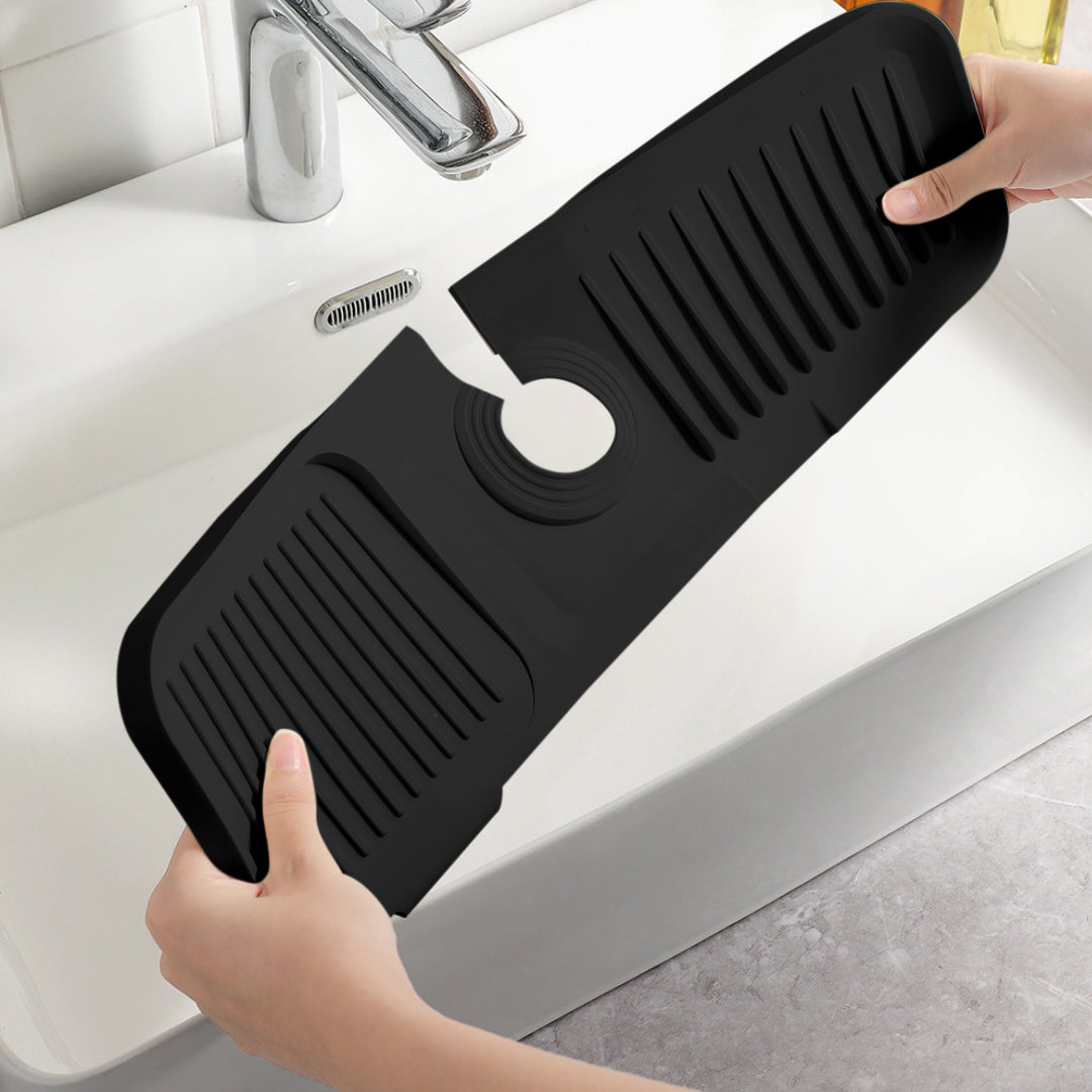 Globetrek° SplashGuard: Évier De Cuisine Bouclier Contre L'eau En Silicone