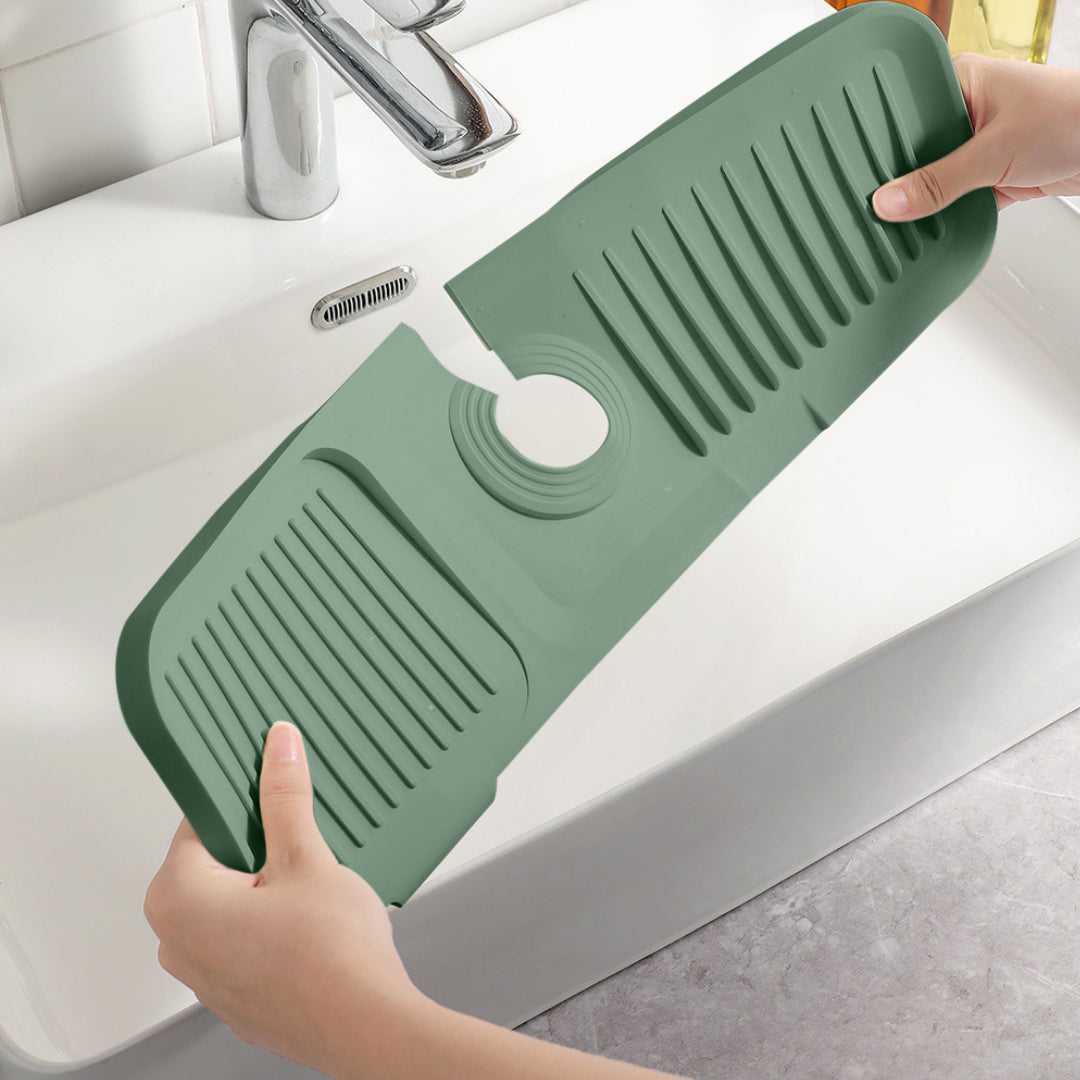 Globetrek° SplashGuard: Évier De Cuisine Bouclier Contre L'eau En Silicone