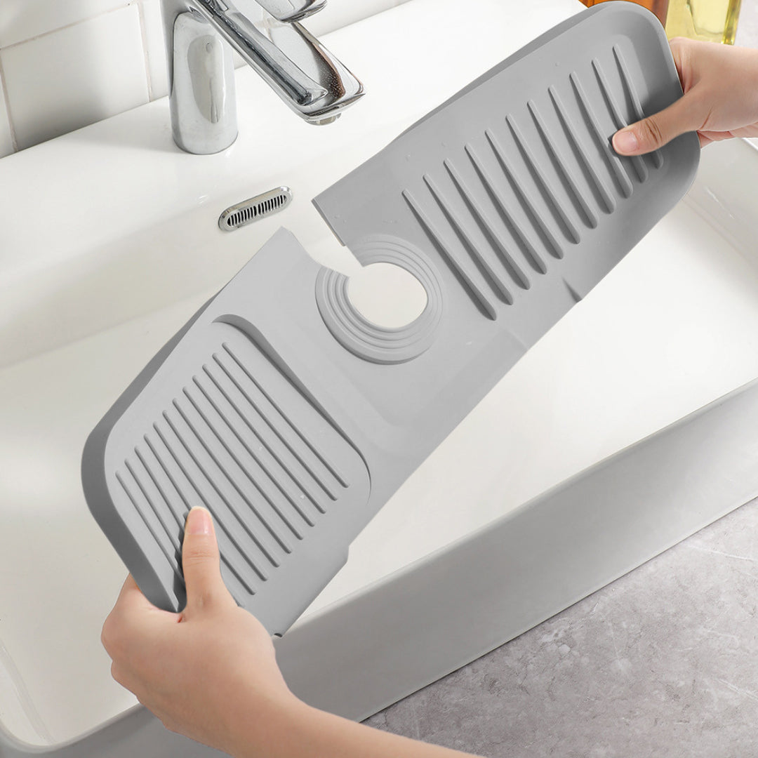 Globetrek° SplashGuard: Évier De Cuisine Bouclier Contre L'eau En Silicone