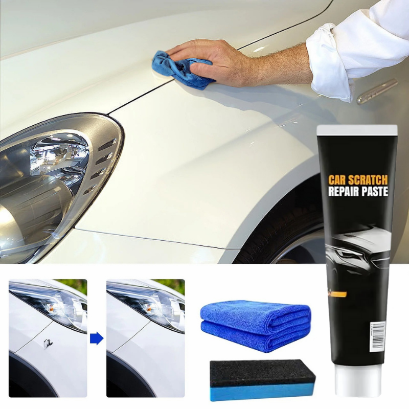 ScratchRepair 1+1 GRATUIT: Pâte Réparatrice Pour Rayures De Voiture A Essuyage Facile