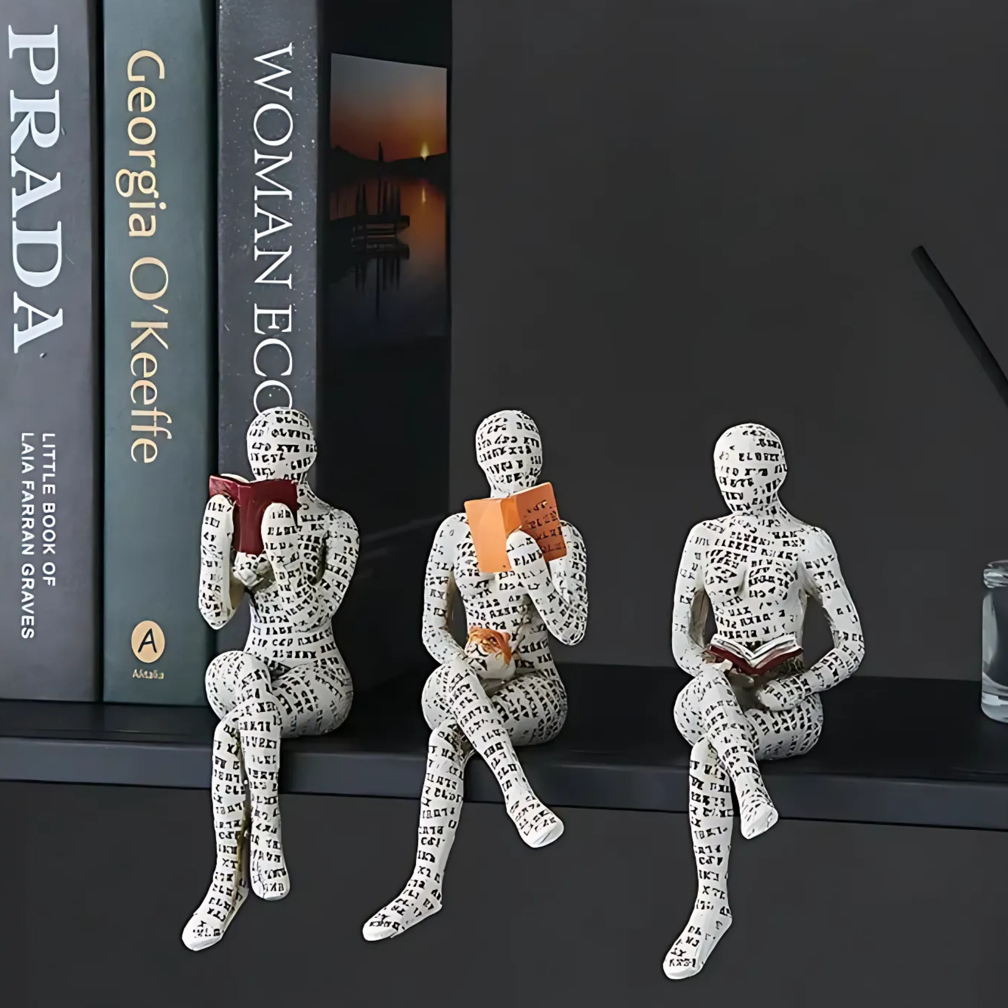 ReaderDecor 1+1 GRATUIT: Lecture Figure Décor Sur Bureau Et Etagère Afficher