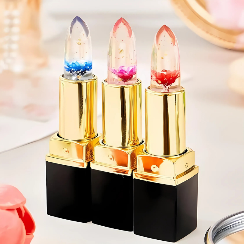 MagicLipstick 1+1 GRATUIT - Rouge À Lèvres Fleur Changeant De Couleur À L’Éclat Magique