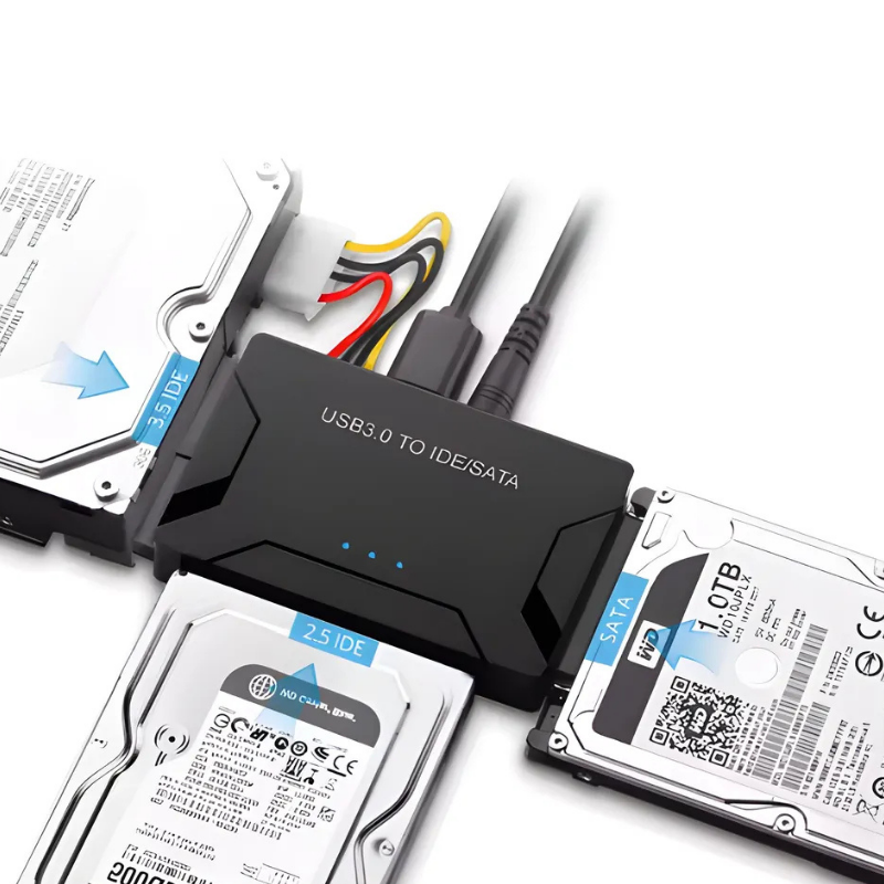 RecoveryConverter - USB 3.0 Vers IDE/SATA Transfert De Données Et Convertisseur De Récupération