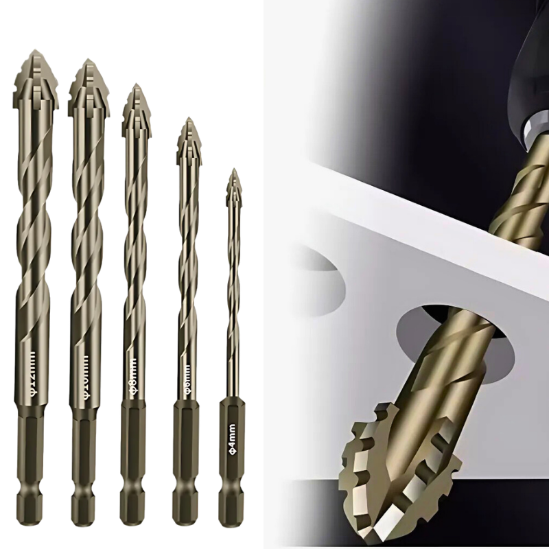 DrillBit: Multifonctionnel Haute Performance Tranchant Et Durable Ensemble De Forets
