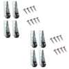 Globetrek° CasterWheels 4+4 GRATUIT : Gain De Place Roulettes Robustes Roues