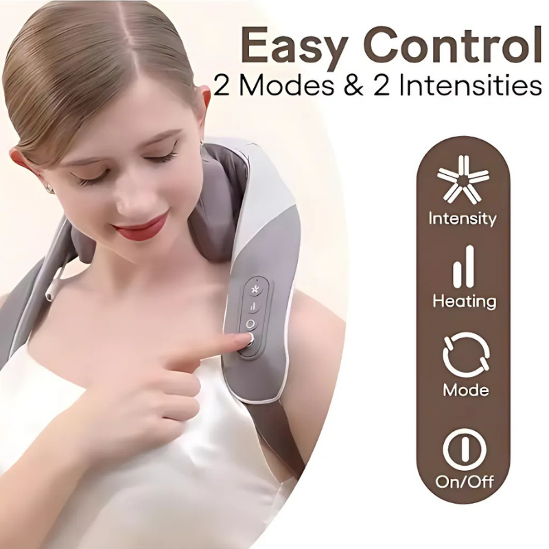 NeckMassager: Chaleur Apaisante Relaxant Cou Et Épaules Masseur