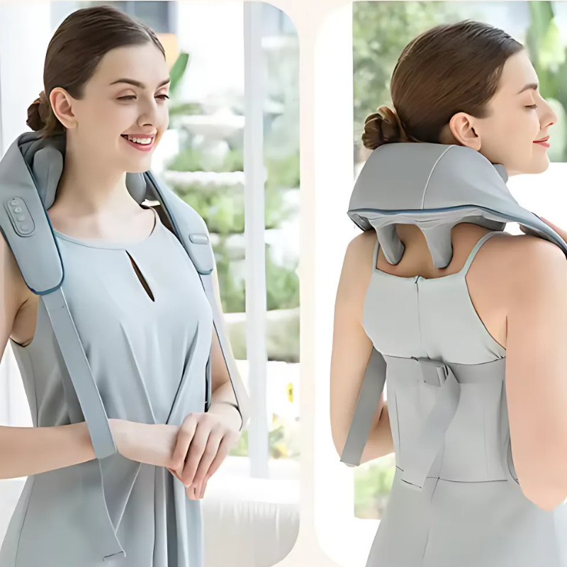 NeckMassager: Chaleur Apaisante Relaxant Cou Et Épaules Masseur