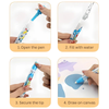Kletshuts™ WaterCanvas: Ensemble Réutilisable Toile Doodle D’Eau Pour Enfants