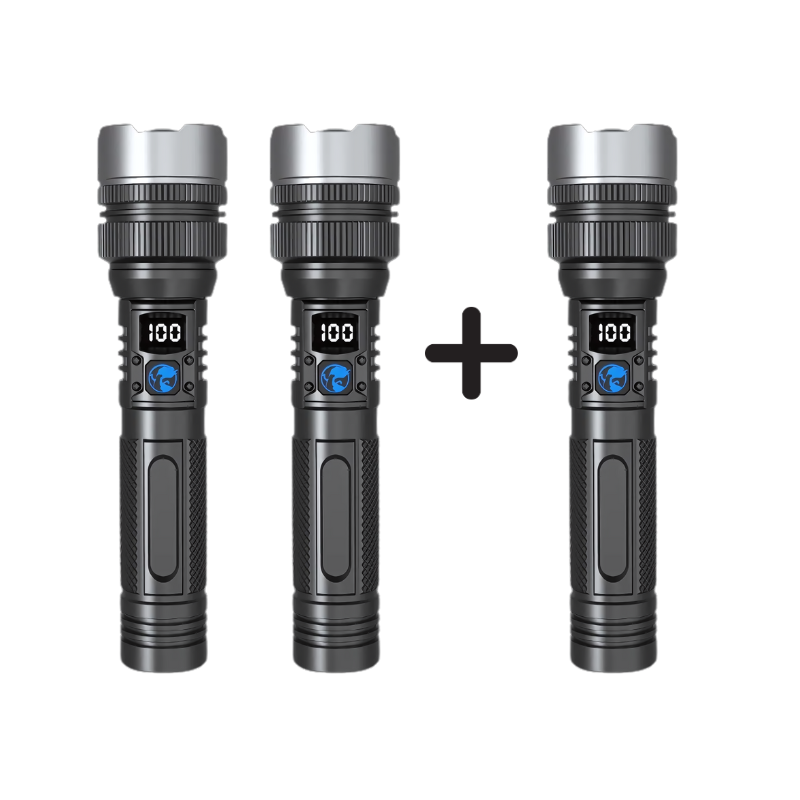 Ledsen™ AdjustableFlashlight: Lampe De Poche Rechargeable Ultra-Lumineuse Avec Faisceau Réglable