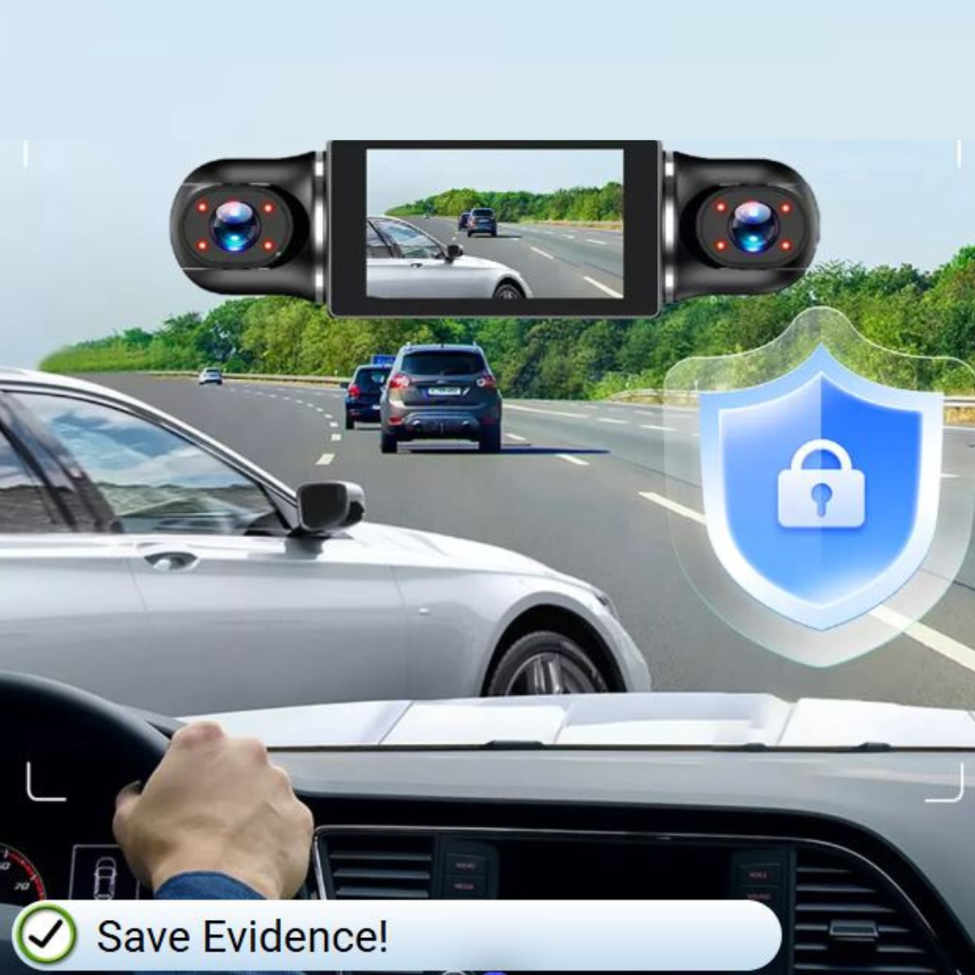 CarRecorder - Haute Définition 4 Angles De Caméra Wi-Fi Enregistreur Voiture