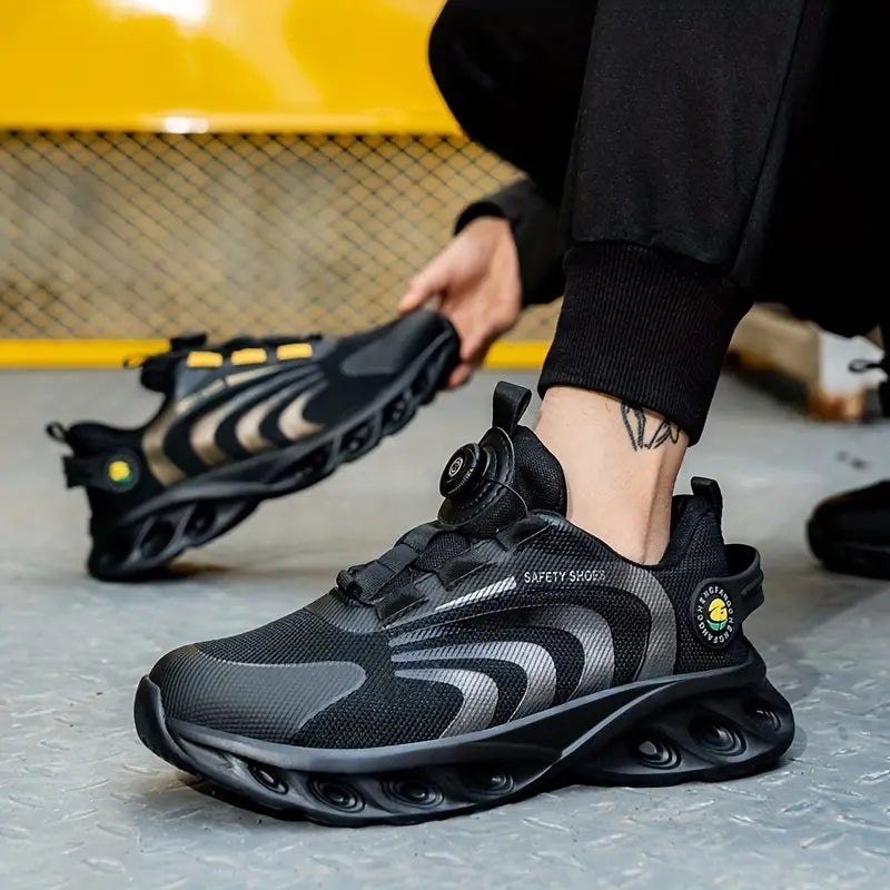 Happy™ SafetyFeet: Chaussures Confortables Avec Design Réfléchissant Et Boucle Rotative